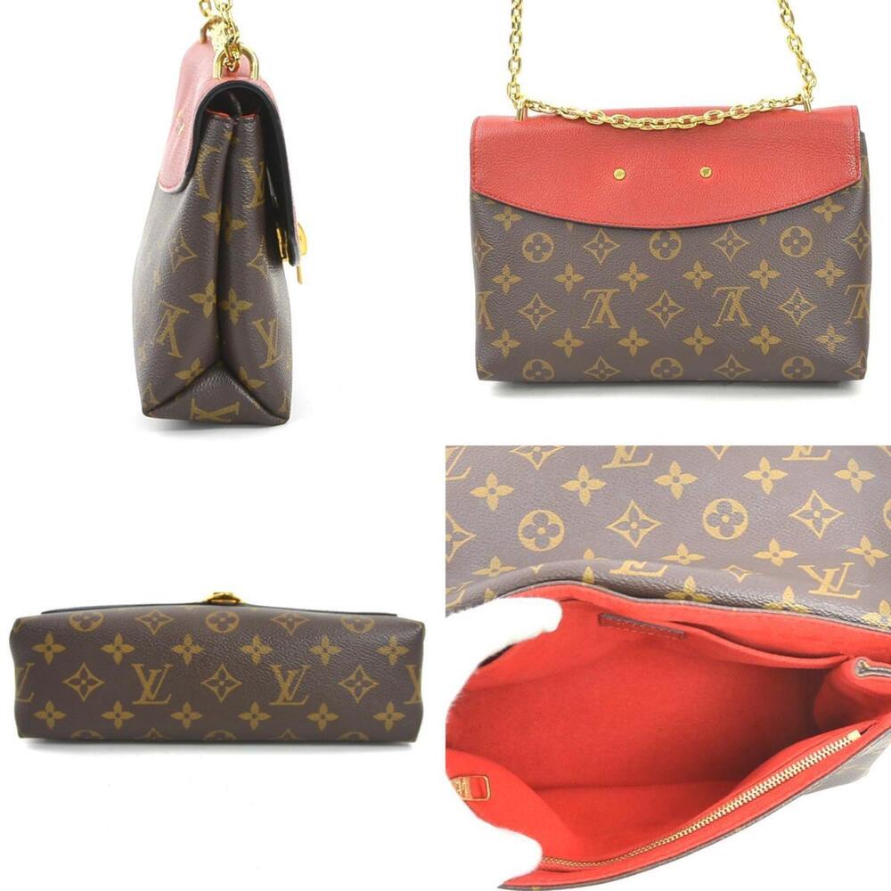 Louis Vuitton Shoulder Bag Monogram Saint Placide Canvas Leather Cerise Women... - Picture 2 of 5